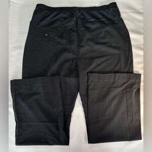 Liz Lang Maternity Women's Sz 14 Lightweight Black Pants Stretch Tummy & Back
